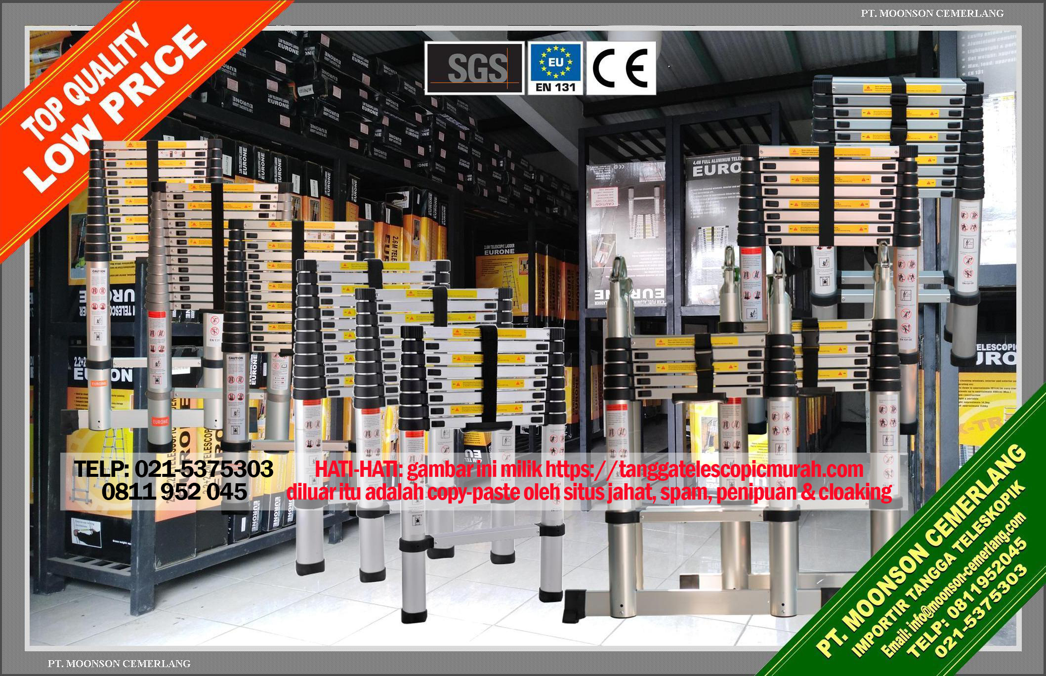 Tangga Telescopic Murah Tangga Telescopic Murah