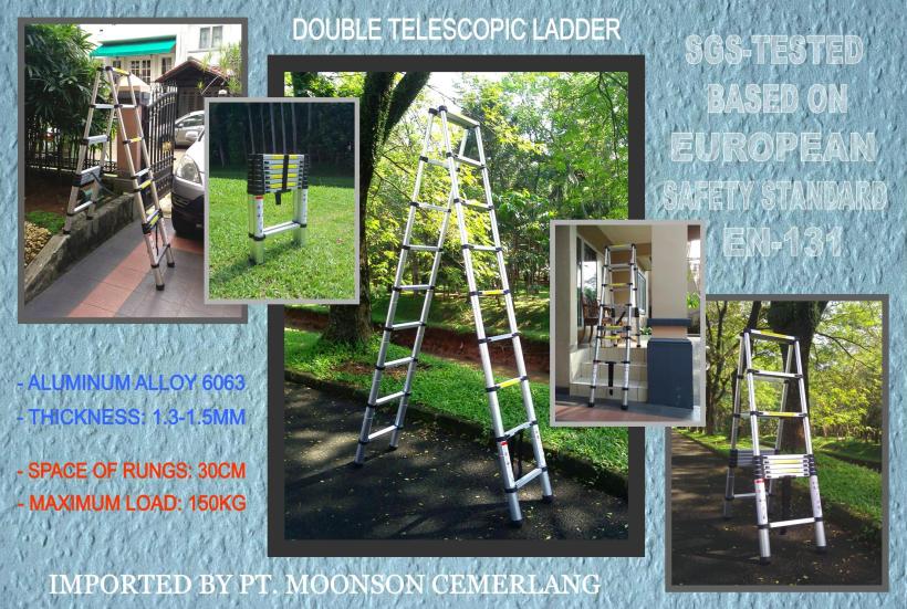 TANGGA ALUMINIUM TELESCOPIC