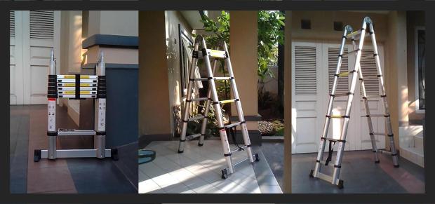 TANGGA LIPAT TELESCOPIC