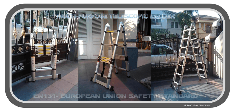 Tangga Lipat Telescopic 4M