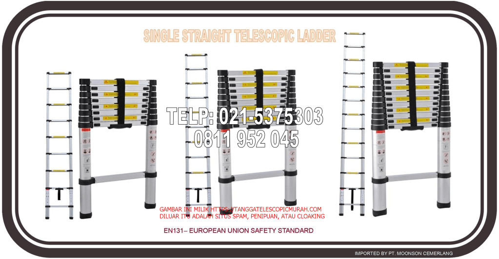 tangga lipat telescopic