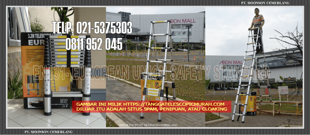Tangga Teleskopik 3M