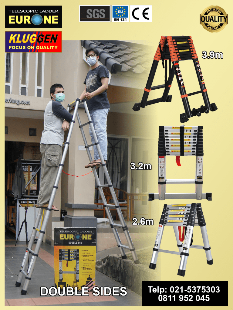 Tangga Aluminium Teleskopik